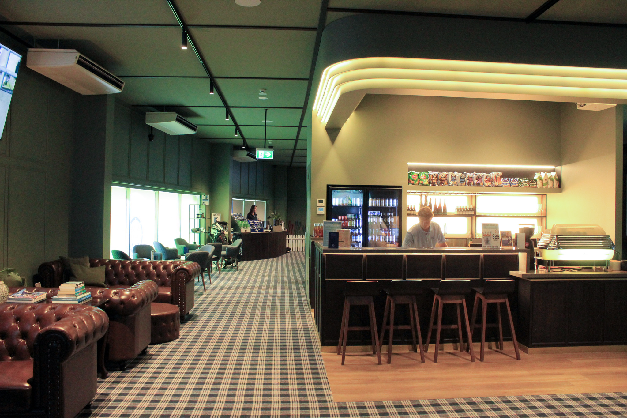 Golf Ball with a Howe2Golf logo